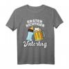 Erster richtiger Vatertag Geschenk Papa T-Shirt - Lustiges Design für den ersten Vatertag, ideal für frischgebackene Väter & Vatertagstour