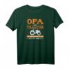 Opa Mit Traktor Vatertag Geschenk Großvater Landwirt Trecker T-Shirt - Witziges Design für Landwirt, Bauer und Trecker-Liebhaber