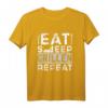 EAT SLEEP GRILLEN REPEAT! Lustiges Grill T-Shirt für Väter, Opas & BBQ-Fans – Perfektes Geschenk zum Vatertag, Geburtstag & Weihnachten