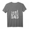 The Walking Dad Lustiges Geschenk für Vatertag - Witziges T-Shirt für zukünftige und werdende Väter mit Kinderwagen-Motiv