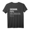 Ehemann Papa Grillmeister Held Vintage T-Shirt – Lustiges Geschenk für Vatertag, Geburtstag & Jubiläum für Grillfans