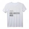 Ehemann Papa Grillmeister Held Vintage T-Shirt – Lustiges Geschenk für Vatertag, Geburtstag & Jubiläum für Grillfans