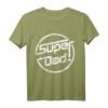 Super-dad Hero Daddy Geschenk - Lustiges Vatertags Shirt mit personalisiertem Aufdruck für Papa, Papi, Dad & mehr