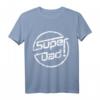 Super-dad Hero Daddy Geschenk - Lustiges Vatertags Shirt mit personalisiertem Aufdruck für Papa, Papi, Dad & mehr