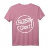 Super-dad Hero Daddy Geschenk - Lustiges Vatertags Shirt mit personalisiertem Aufdruck für Papa, Papi, Dad & mehr