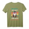 Bildung ist gut Bier ist guter Vatertag Männer Bier T-Shirt – Lustiges Pinguin Design als Geschenk für Papa, Damen, Herren & Kinder