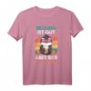 Bildung ist gut Bier ist guter Vatertag Männer Bier T-Shirt – Lustiges Pinguin Design als Geschenk für Papa, Damen, Herren & Kinder