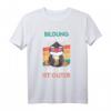 Bildung ist gut Bier ist guter Vatertag Männer Bier T-Shirt – Lustiges Pinguin Design als Geschenk für Papa, Damen, Herren & Kinder