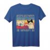 Bester Katzenpapa T-Shirt – Geschenk zum HapDeer, Vatertag 2020 & für Katzenliebhaber