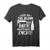 Vatertag Lustiges Bier T-Shirt – Egal ob Silikon oder Bier, hauptsache Dicht Saufen – Perfekt für Bierliebhaber, JGA & Party