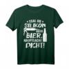 Vatertag Lustiges Bier T-Shirt – Egal ob Silikon oder Bier, hauptsache Dicht Saufen – Perfekt für Bierliebhaber, JGA & Party