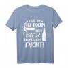Vatertag Lustiges Bier T-Shirt – Egal ob Silikon oder Bier, hauptsache Dicht Saufen – Perfekt für Bierliebhaber, JGA & Party