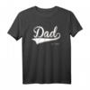 Herren Dad Est. 2015 Vatertag & Geburtstag T-Shirt – Personalisiertes Geschenk für Papa, Papa Geschenk 2015, Etabliert 2015