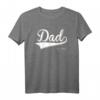 Herren Dad Est. 2015 Vatertag & Geburtstag T-Shirt – Personalisiertes Geschenk für Papa, Papa Geschenk 2015, Etabliert 2015