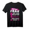 Mein Frau hat den besten Mann der Welt | Lustiges Männer T-Shirt – Perfektes Geschenk für Männer, Väter & Freunde zum Vatertag, Weihnachten & mehr