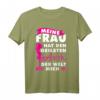 Mein Frau hat den besten Mann der Welt | Lustiges Männer T-Shirt – Perfektes Geschenk für Männer, Väter & Freunde zum Vatertag, Weihnachten & mehr