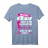 Mein Frau hat den besten Mann der Welt | Lustiges Männer T-Shirt – Perfektes Geschenk für Männer, Väter & Freunde zum Vatertag, Weihnachten & mehr