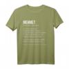 Herren Mehmet Lustiges Spruch Definition Name T-Shirt – Perfektes Geschenk für Geburtstag, Vatertag, Weihnachten und mehr