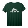 Vintage Papa Bär 3 Jungs Vatertag T-Shirt - Perfektes Geschenk für Väter mit drei Kindern im klassischen Design