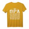 Großvater Enkeltochter Enkelkinder Familie Opa T-Shirt - Perfektes Geschenk für den besten Opa & Familienliebe