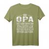 Großvater Enkeltochter Enkelkinder Familie Opa T-Shirt - Perfektes Geschenk für den besten Opa & Familienliebe