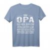Großvater Enkeltochter Enkelkinder Familie Opa T-Shirt - Perfektes Geschenk für den besten Opa & Familienliebe