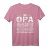 Großvater Enkeltochter Enkelkinder Familie Opa T-Shirt - Perfektes Geschenk für den besten Opa & Familienliebe