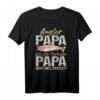Angler Papa wie ein normaler Papa nur viel cooler - Lustiges Angel Geschenk für Vatertag & Fischer Männer