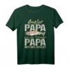 Angler Papa wie ein normaler Papa nur viel cooler - Lustiges Angel Geschenk für Vatertag & Fischer Männer