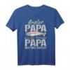 Angler Papa wie ein normaler Papa nur viel cooler - Lustiges Angel Geschenk für Vatertag & Fischer Männer