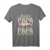 Angler Papa wie ein normaler Papa nur viel cooler - Lustiges Angel Geschenk für Vatertag & Fischer Männer