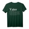 Herren Vater Papa Vatertag Vatertagsgeschenk Familie T-Shirt - Originelles Geschenk für den Familienhelden