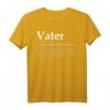 Herren Vater Papa Vatertag Vatertagsgeschenk Familie T-Shirt - Originelles Geschenk für den Familienhelden