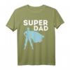 SUPER DAD - Papa Papi Vater Daddy Vatertag T-Shirt – Lustiges Geschenk für Väter, Papa und Papas als Überraschung zum Vatertag