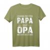 Opa Shirt Vatertag - Lustiges Papa & Großvater Spruch Langarmshirt als Geschenkidee für Geburtstag, Weihnachten oder Vatertag