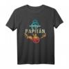 Papitän papitan Papa und Kapitän lustiges Anker Vatertag T-Shirt – Maritimes Geschenk für Papas, die das Meer und Segeln lieben