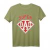 Super-Dad Superhero Daddy Lustiges Vatertags Shirt - Personalisiertes Papa Geschenk für Kinder, Ehefrau & Freunde
