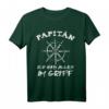 Papitän ich hab alles im Griff - Lustiges Vatertag T-Shirt für Seemänner und Kapitäne mit Meer-, Segel- und Küstenmotiven