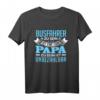 Individuelles Busfahrer Papa Geschenk T-Shirt – Personalisiertes Vatertag & Geburtstagsgeschenk für stolze Busfahrer-Väter