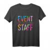 Farbige Veranstaltungspersonaluniform – Modernes Rückendesign für Partys, Festivals, Clubs & Restaurants