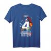 Geburtstag Junge 4 Jahre T-Shirt mit Spruch 'Erst Vier & schon Ritter' – Lustiges Geschenk für Ritterparty & Geburtstagsfeier