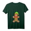 Damen Lebkuchenmann Weihnachtsoutfit - Festliches T-Shirt mit Lebkuchenmotiv für Weihnachten, Heiligabend & Familienfeiern