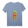 Damen Lebkuchenmann Weihnachtsoutfit - Festliches T-Shirt mit Lebkuchenmotiv für Weihnachten, Heiligabend & Familienfeiern