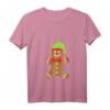 Damen Lebkuchenmann Weihnachtsoutfit - Festliches T-Shirt mit Lebkuchenmotiv für Weihnachten, Heiligabend & Familienfeiern