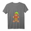 Damen Lebkuchenmann Weihnachtsoutfit - Festliches T-Shirt mit Lebkuchenmotiv für Weihnachten, Heiligabend & Familienfeiern