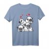 Walliser Schwarznasenschaf T-Shirt mit Herzen - Lustiges Tiermotiv für Schafliebhaber, Tierfreunde & Tierliebhaber Geschenke für Männer, Frauen & Kinder