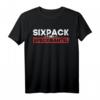 Sixpack im Speckmantel T-Shirt – Lustiges und Ironisches Shirt für Genussmenschen & Selbstakzeptanz mit Humor