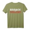 Sixpack im Speckmantel T-Shirt – Lustiges und Ironisches Shirt für Genussmenschen & Selbstakzeptanz mit Humor