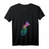 Damen Tenorhorn Musiker T-Shirt - Blasinstrument Design, Perfekt für Musiker, Fans & Musikliebhaber