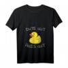 Damen Enten Spruch 'Ente gut Alles gut' - Lustiges V-Ausschnitt T-Shirt als Geschenkidee für Entenliebhaber, Kinder & Erwachsene